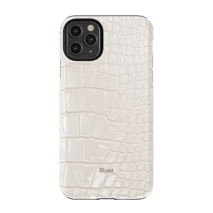 White Plush iPhone Case