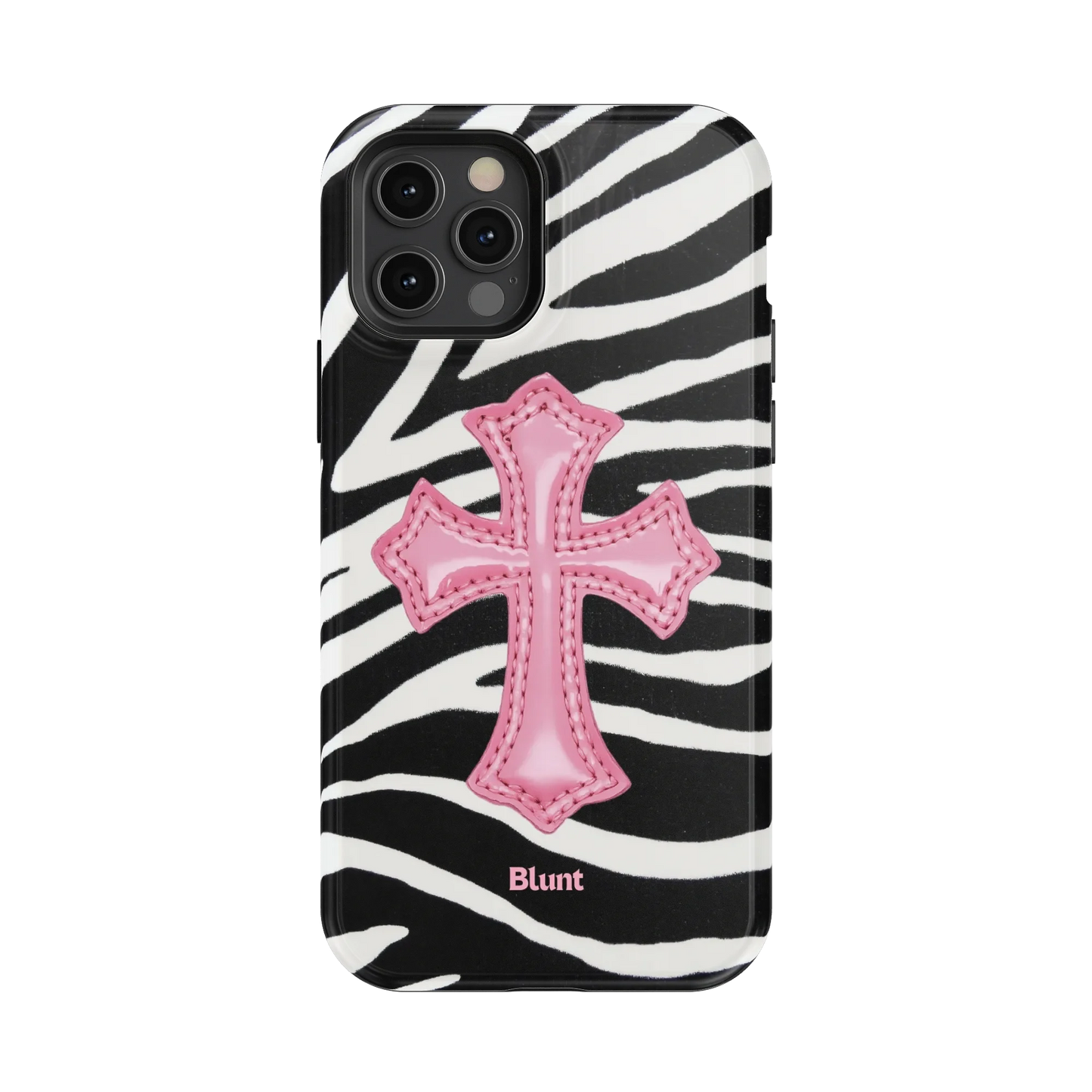 Zebra Halo iPhone Case