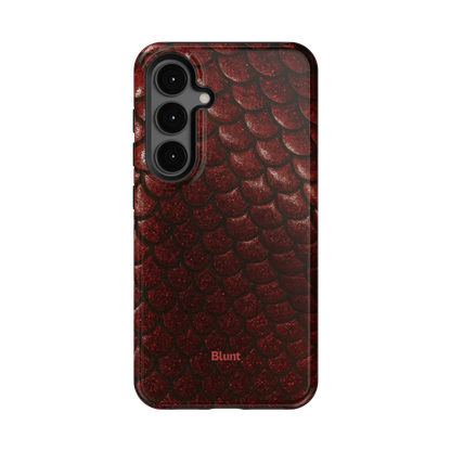 Crimson Depth Samsung Case