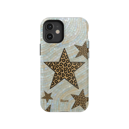 Leopard Star iPhone Case