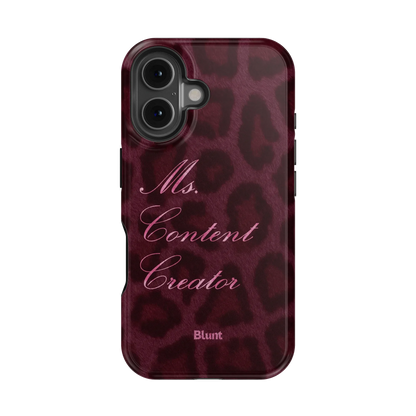 Content Queen iPhone Case