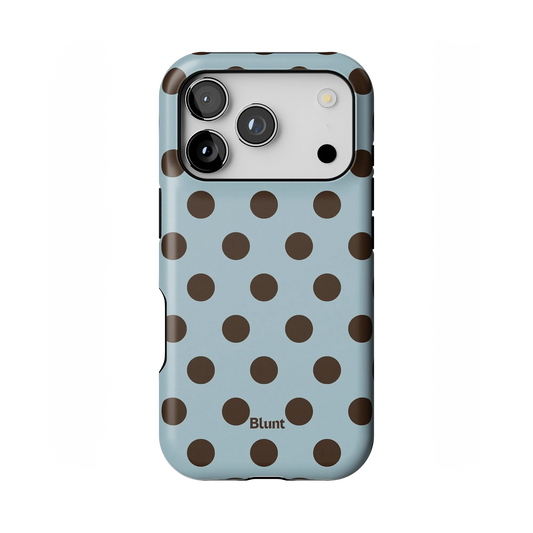 Seafoam Dot iPhone Case