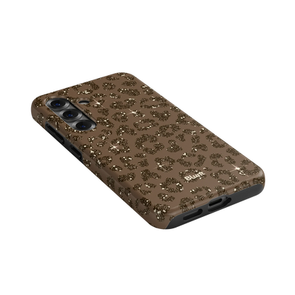 Brown Cheetah Print Samsung Case