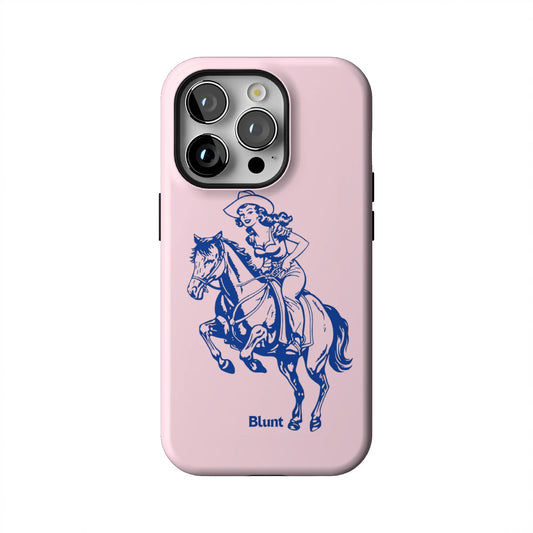 Pink-Lasso-Lady-iphone-case-iPhone 14 Pro-1