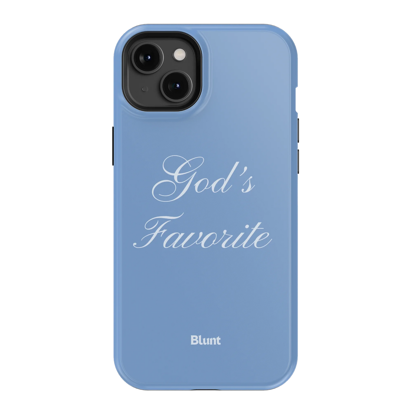 Gods Favorite Blue iPhone Case