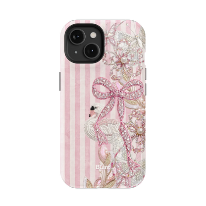 Striped Grace iPhone Case
