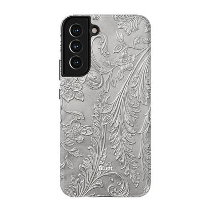 Tooled Silver Samsung Case