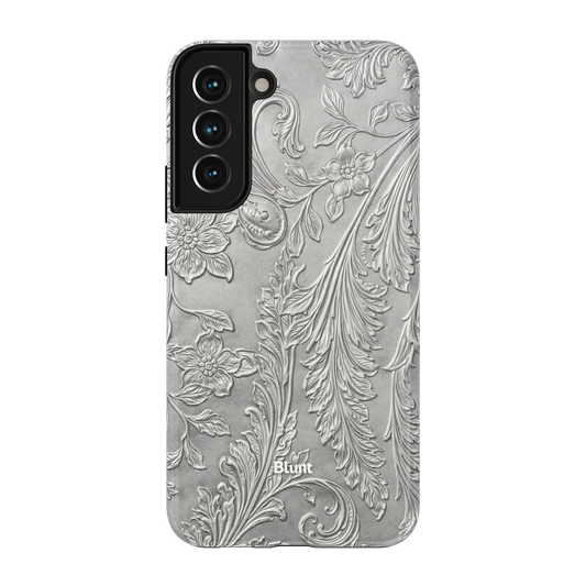Tooled Silver Samsung Case