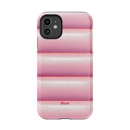 Pink Puffer iPhone Case