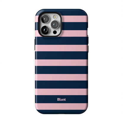 Blueberry-Blush-Stripe-iphone-case-iPhone 12 Pro Max-1