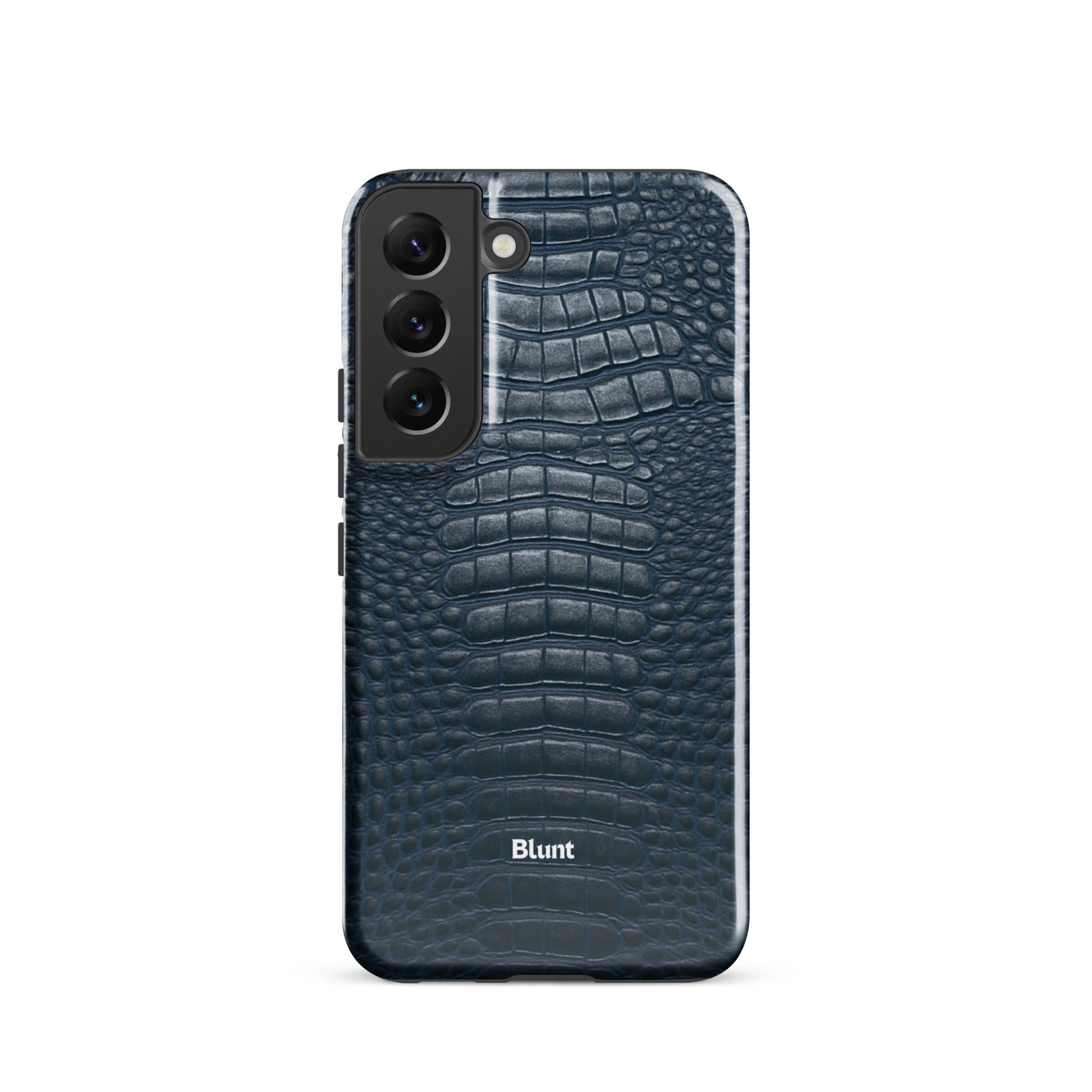 Navy Croc Samsung Case - Blunt Cases