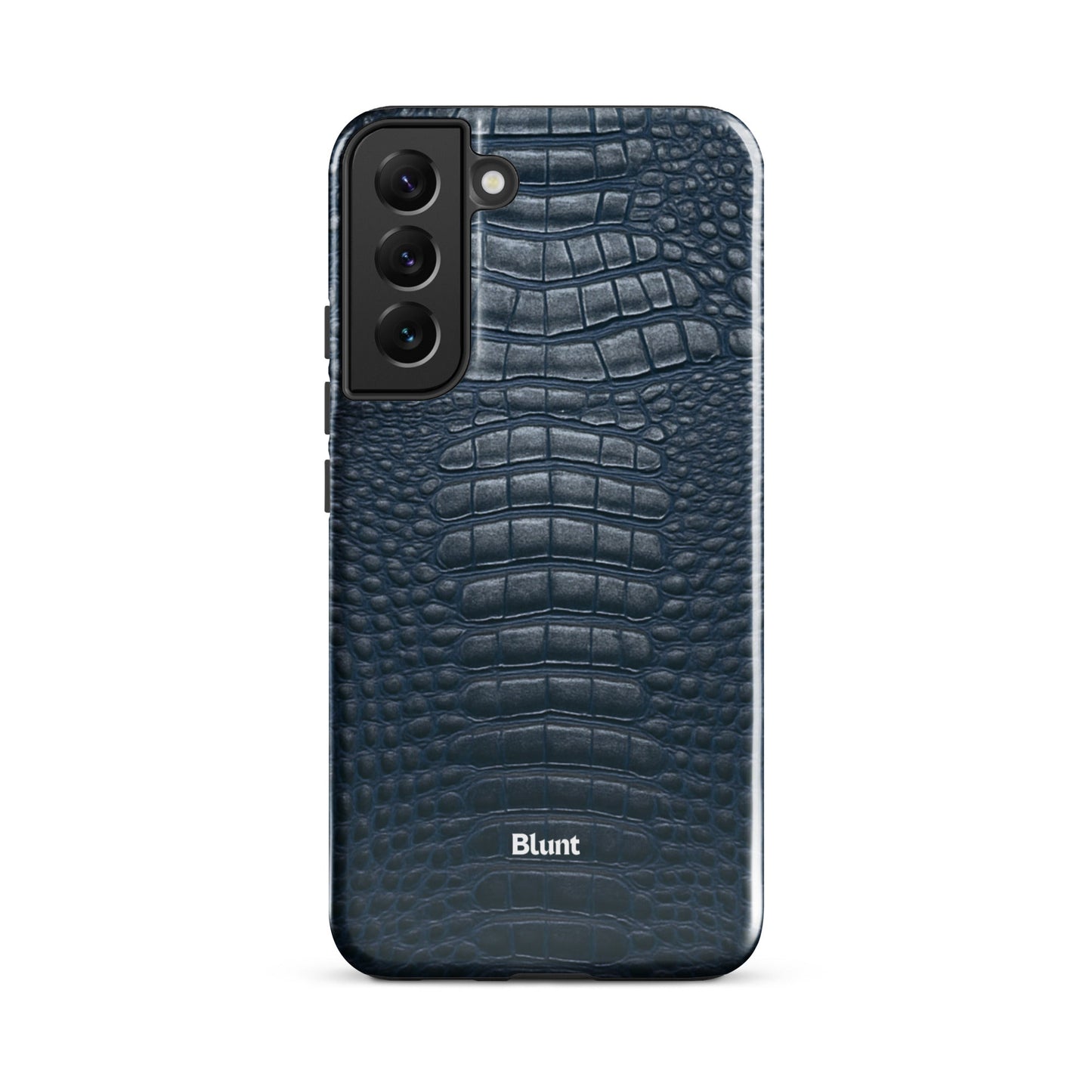 Navy Croc Samsung Case - Blunt Cases