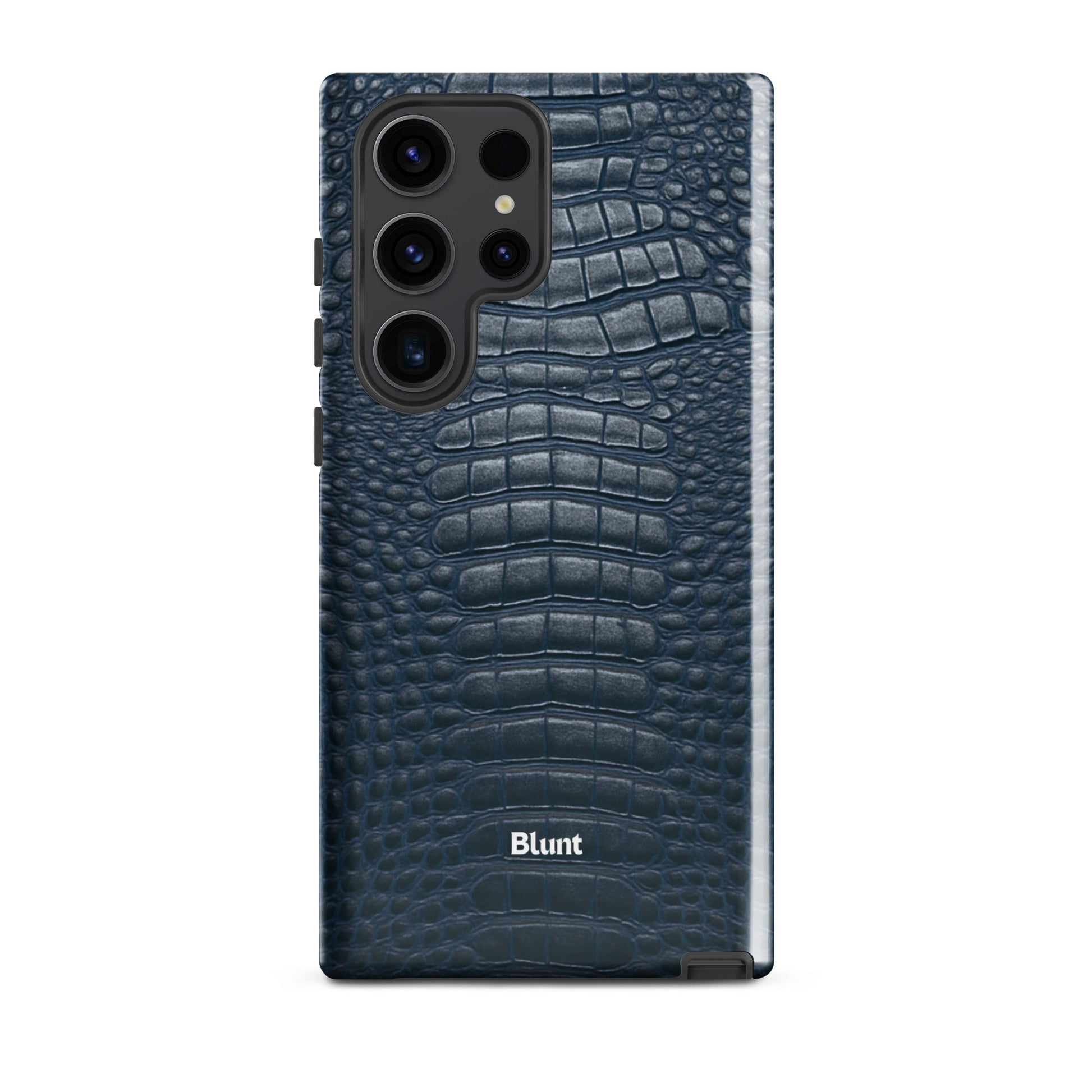 Navy Croc Samsung Case - Blunt Cases