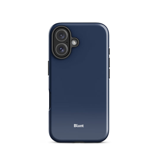 Navy Ink iPhone Case - Blunt Cases