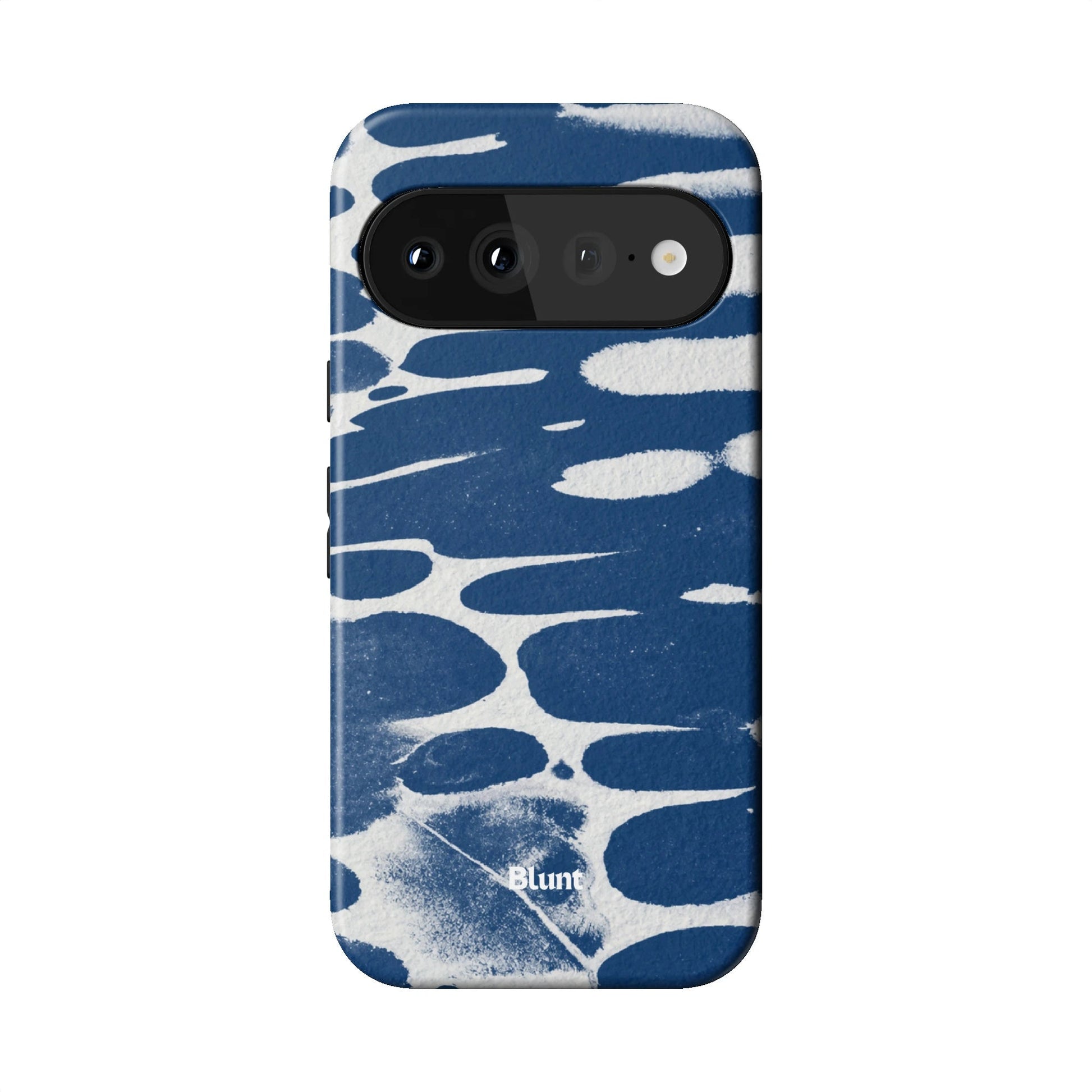 Navy Noir Abstract Pixel Case - Blunt Cases