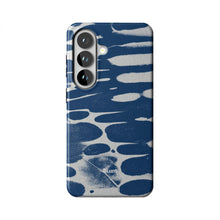Navy Noir Abstract Samsung Phone Case