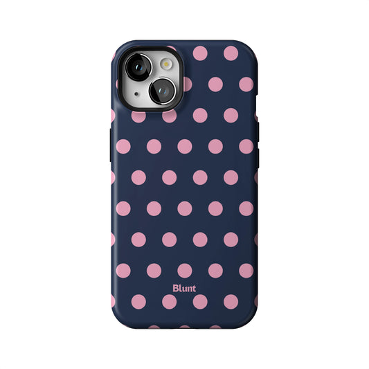 Navy Polka iPhone Case gallery - Iphone_13_Iphone_1