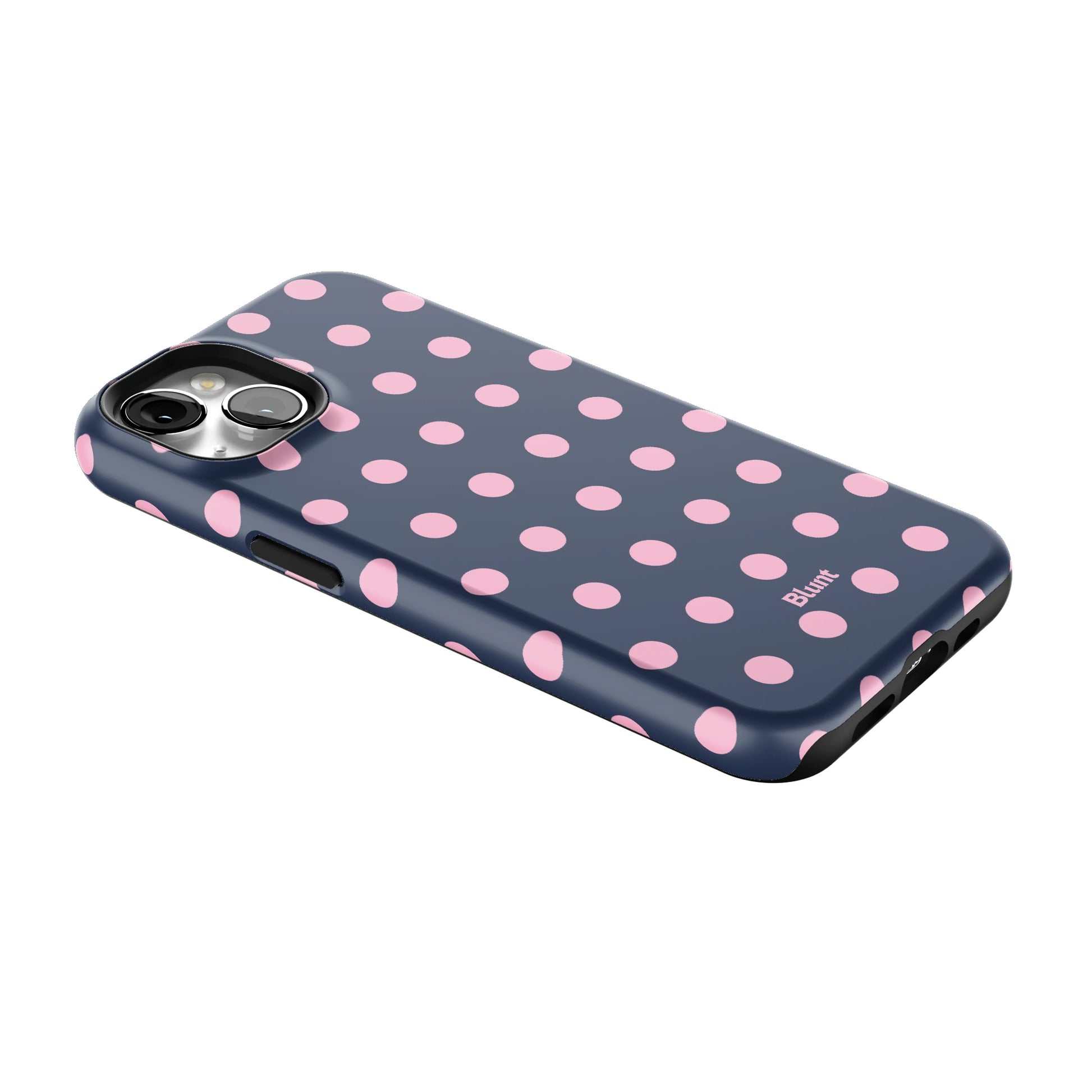 Navy Polka iPhone Case gallery - Iphone_13_Iphone_2