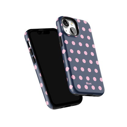 Navy Polka iPhone Case gallery - Iphone_13_Mini_Air_Plus_6