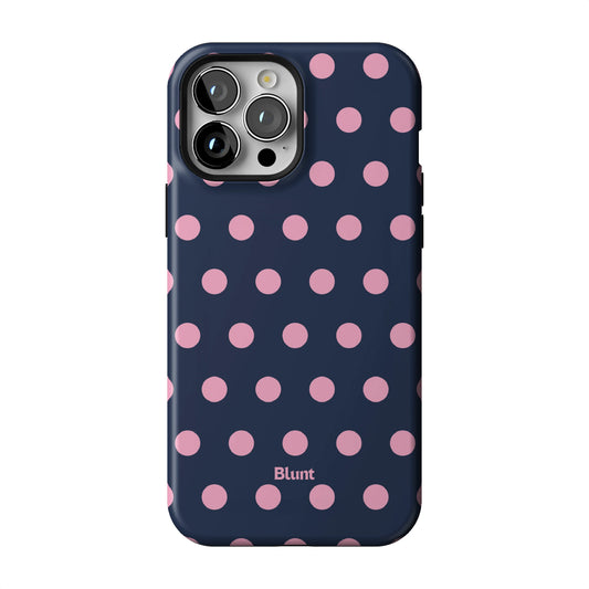 Navy Polka iPhone Case gallery - Iphone_13_Pro_Max_1