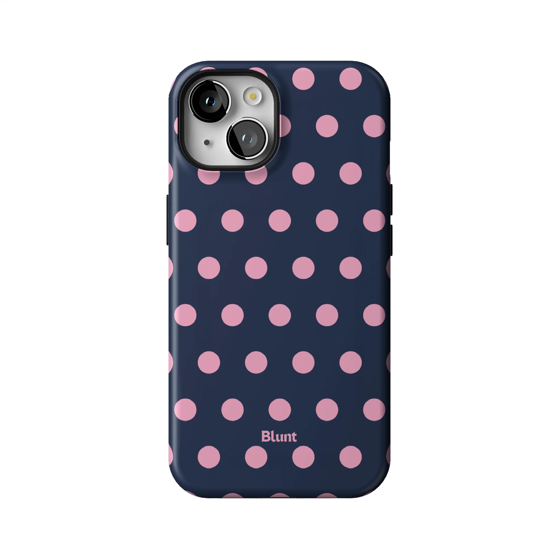 Navy Polka iPhone Case gallery - Iphone_14_Iphone_1