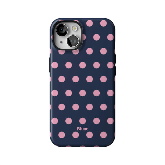 Navy Polka iPhone Case gallery - Iphone_14_Iphone_1