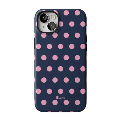 Navy Polka iPhone Case gallery - Iphone_14_Mini_Air_Plus_1