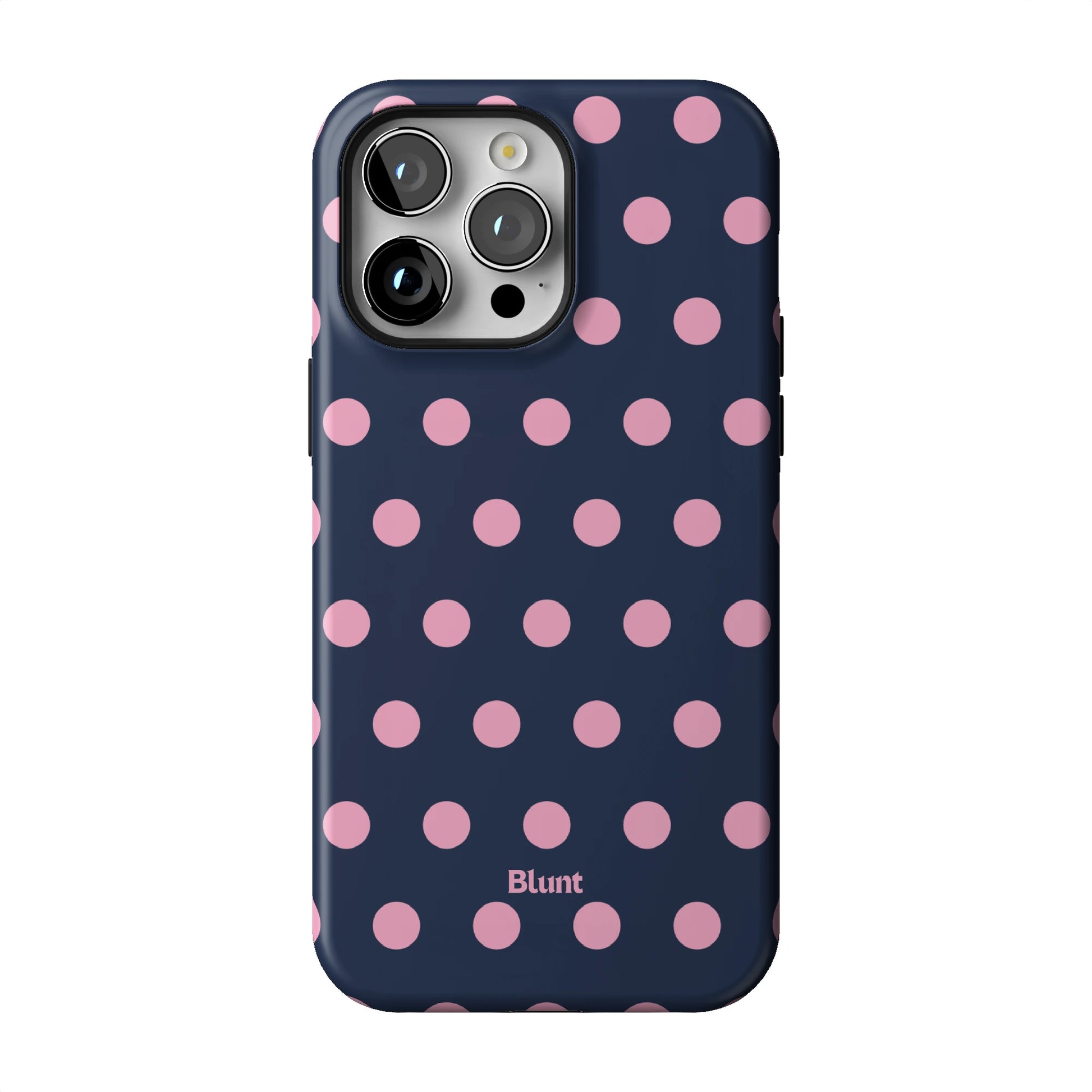Navy Polka iPhone Case gallery - Iphone_14_Pro_Max_1