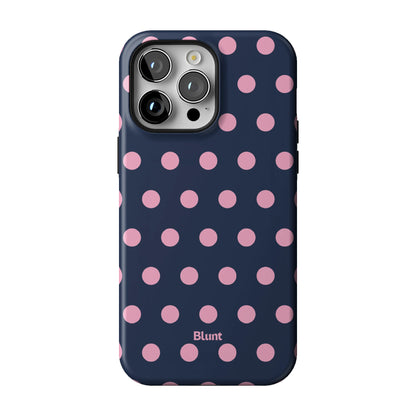 Navy Polka iPhone Case gallery - Iphone_14_Pro_Max_1