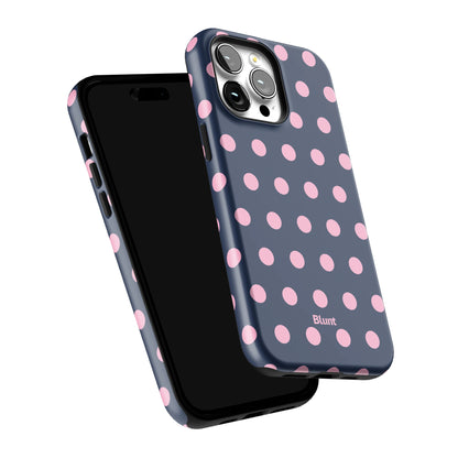 Navy Polka iPhone Case gallery - Iphone_14_Pro_Max_6
