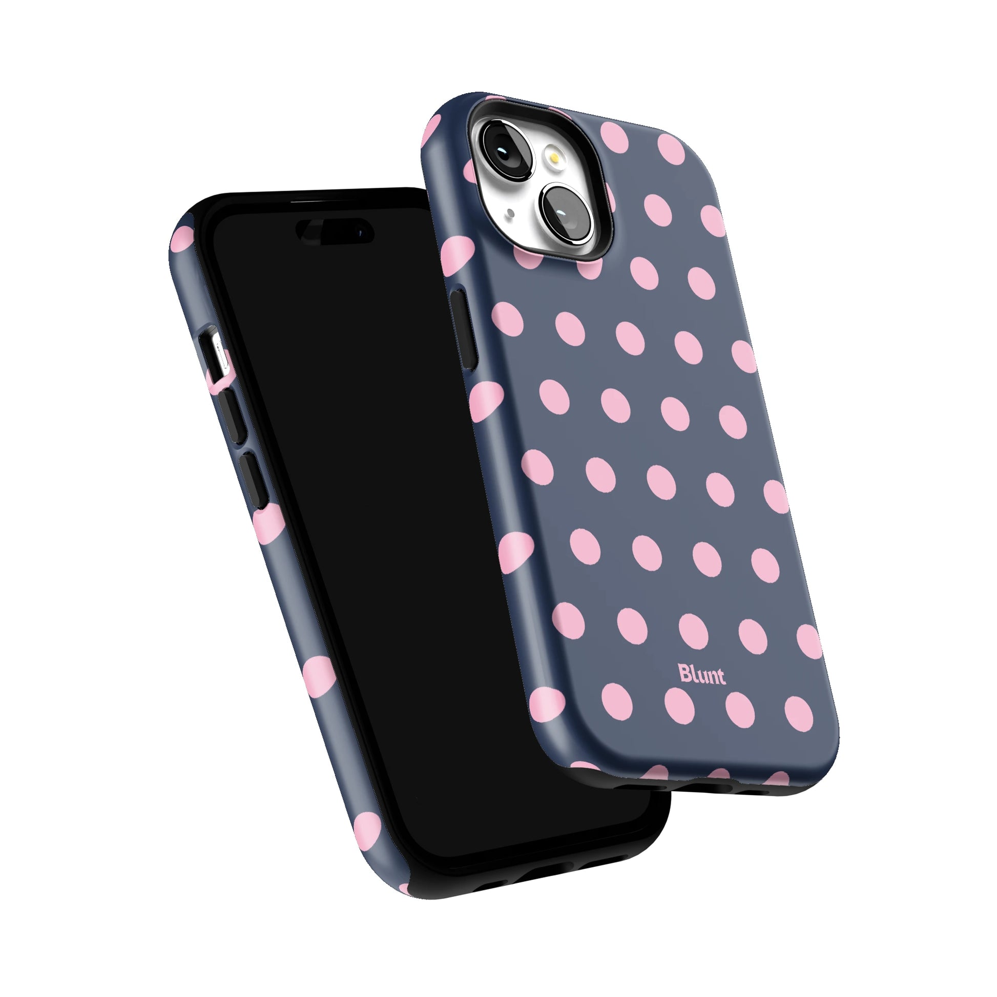 Navy Polka iPhone Case gallery - Iphone_15_Iphone_6