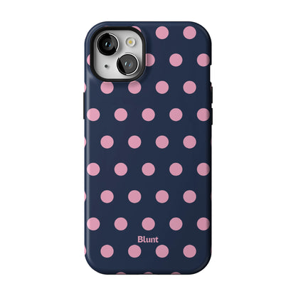 Navy Polka iPhone Case gallery - Iphone_15_Mini_Air_Plus_1