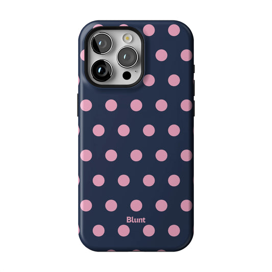 Navy Polka iPhone Case gallery - Iphone_15_Pro_Max_1