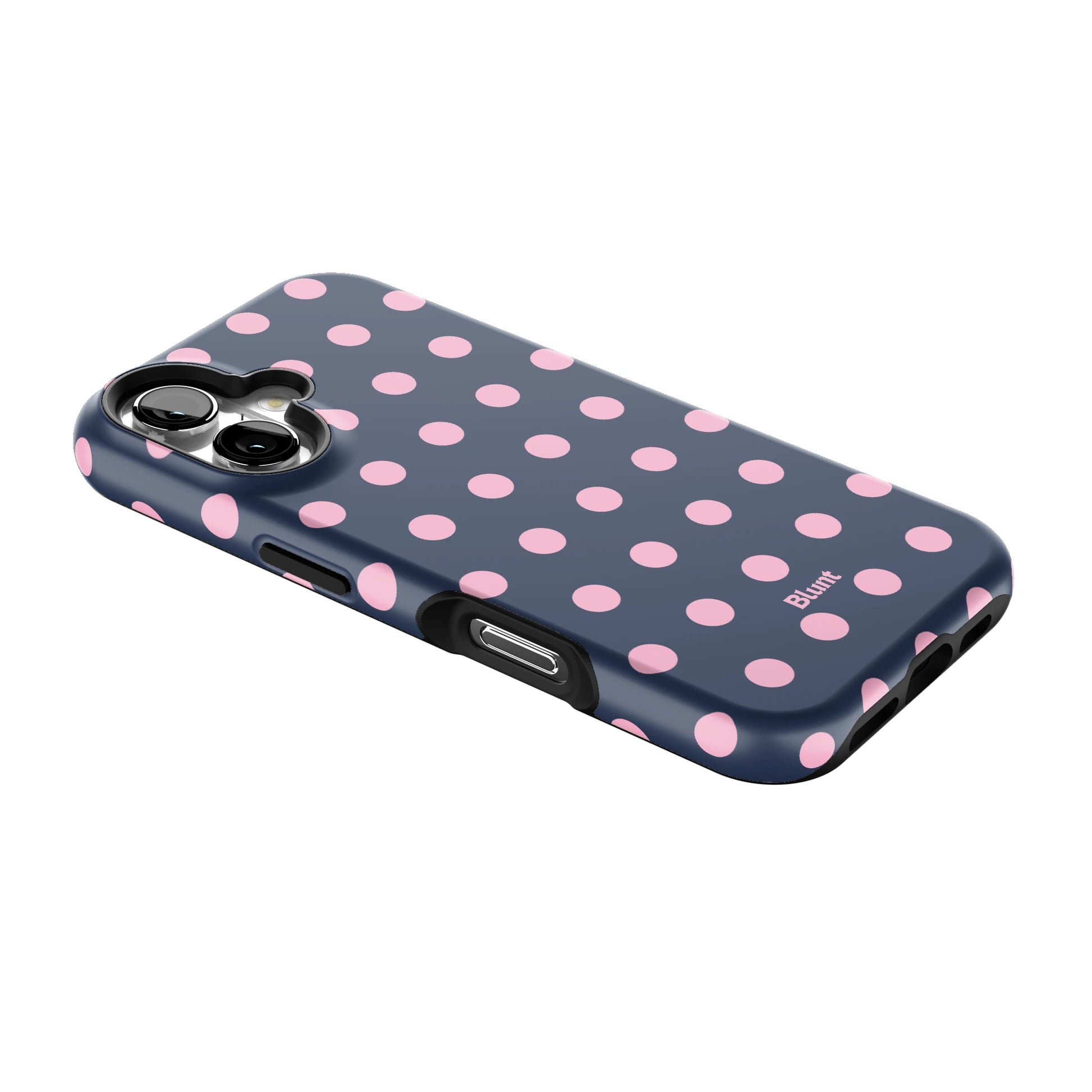 Navy Polka iPhone Case gallery - Iphone_16_Iphone_2