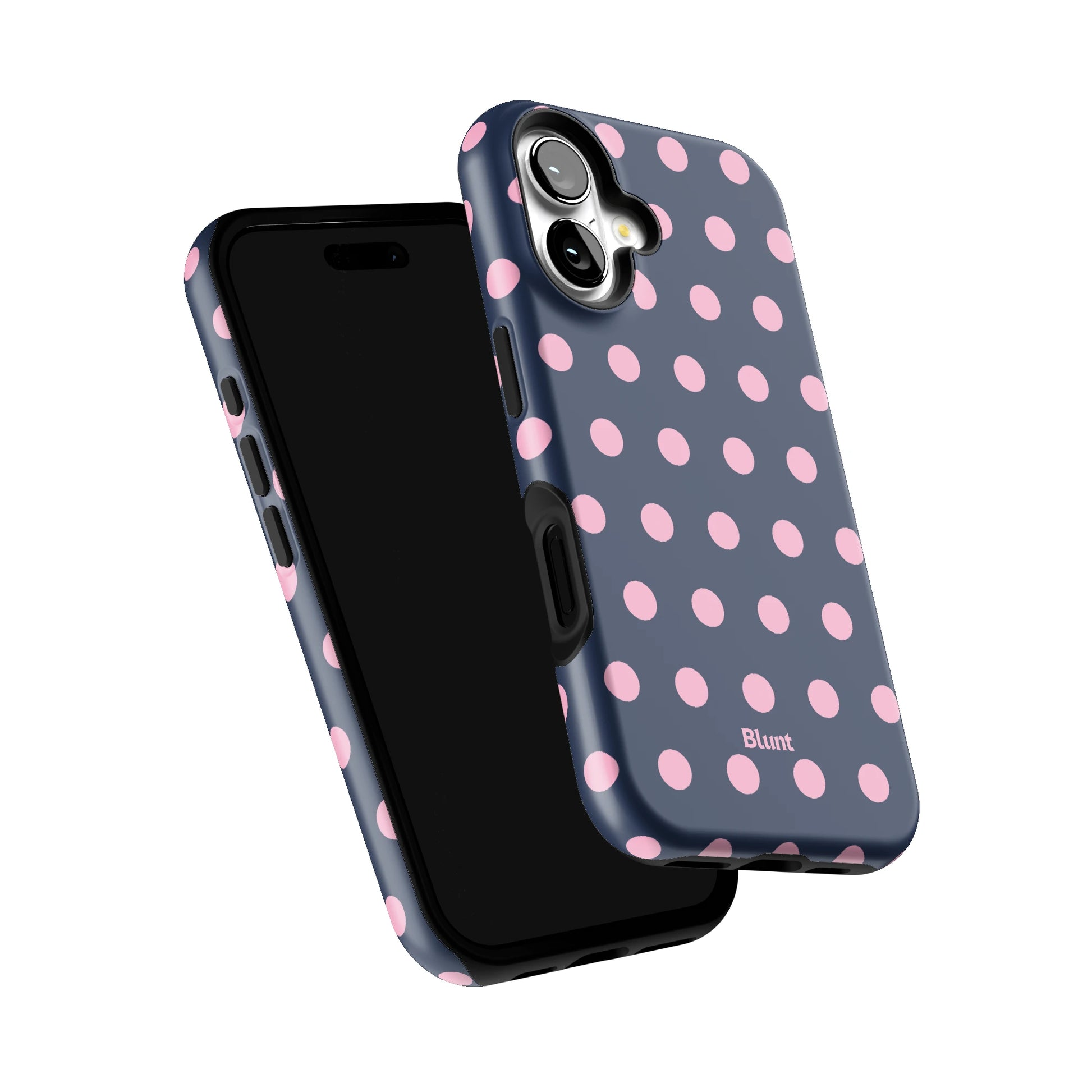 Navy Polka iPhone Case gallery - Iphone_16_Iphone_6