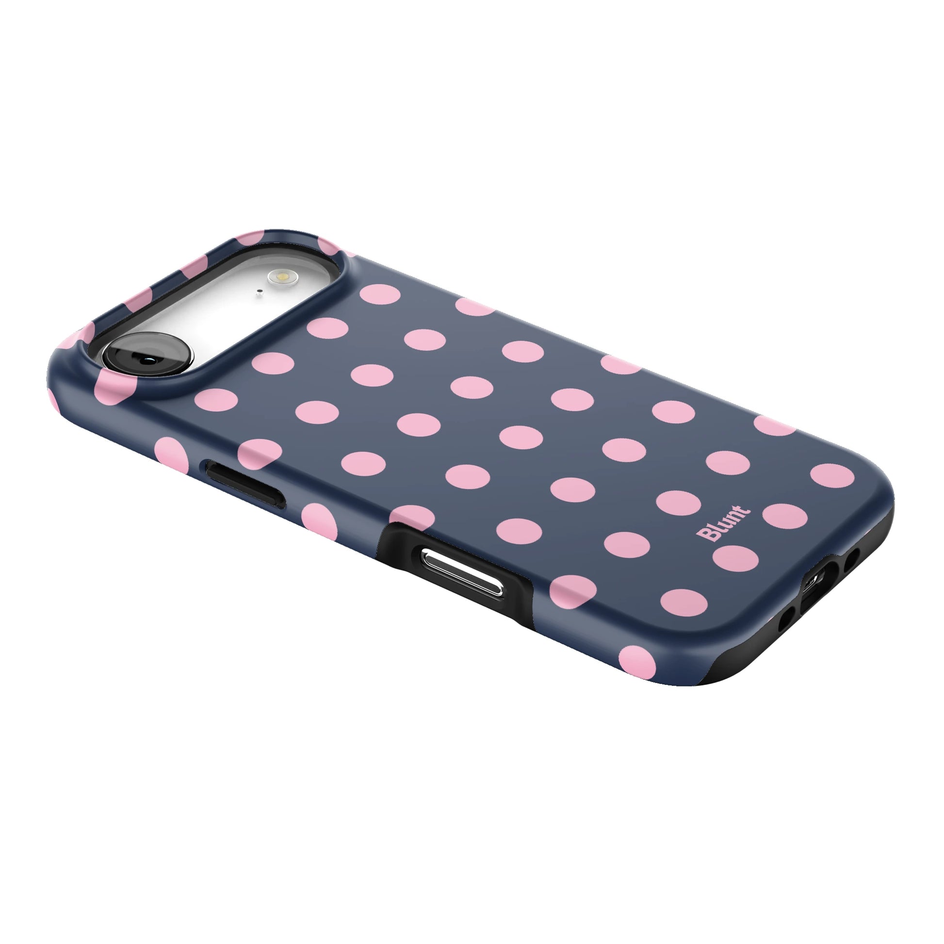 Navy Polka iPhone Case gallery - Iphone_17_Air_2