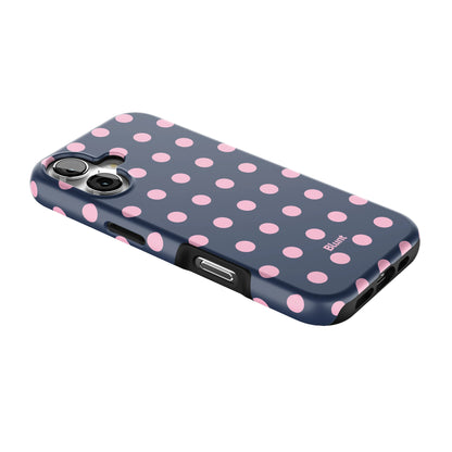 Navy Polka iPhone Case gallery - Iphone_17_Iphone_2