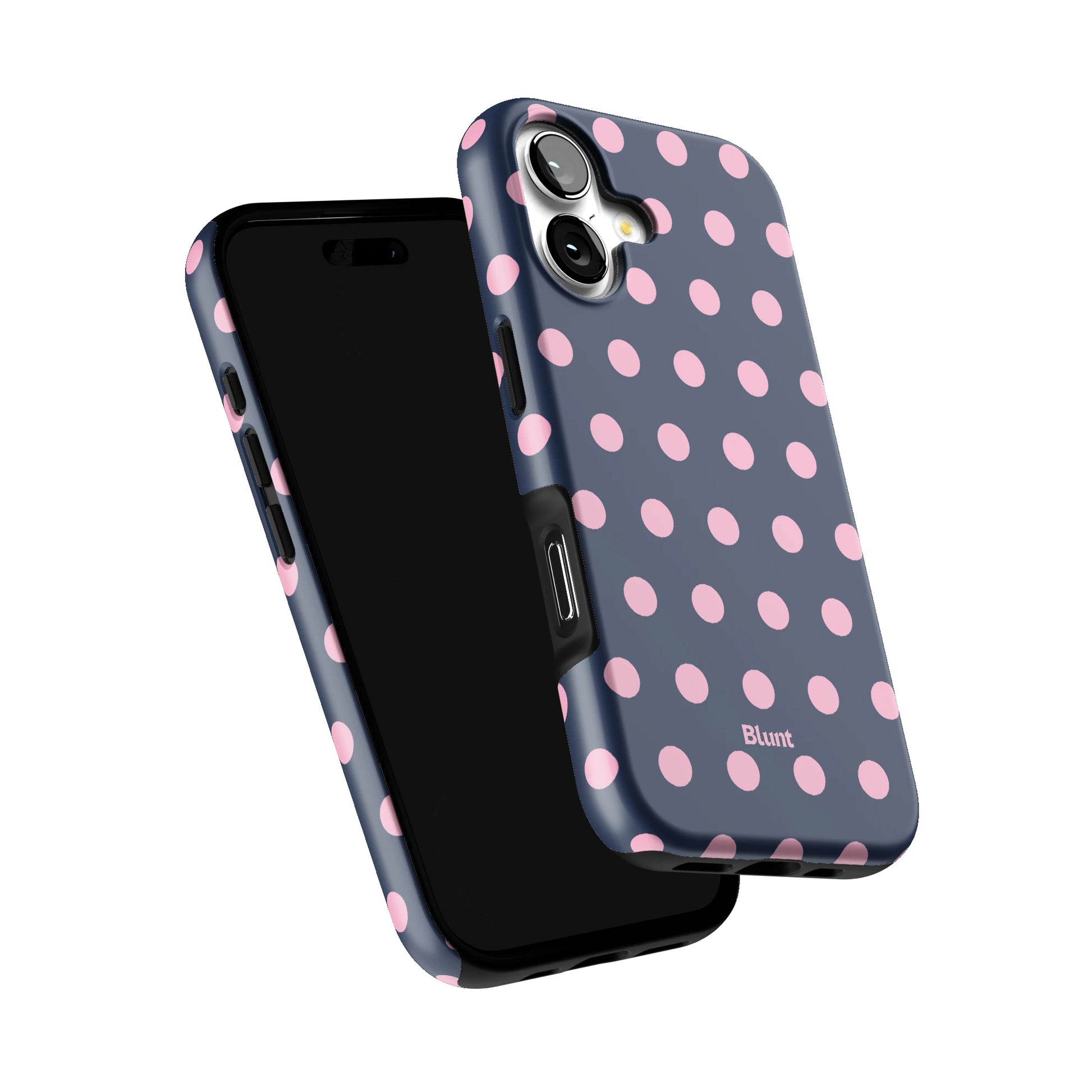 Navy Polka iPhone Case gallery - Iphone_17_Iphone_6