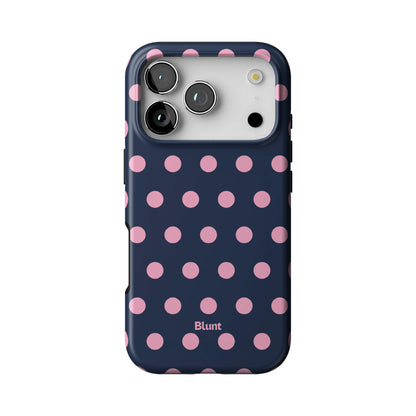 Navy Polka iPhone Case gallery - Iphone_17_Pro_1