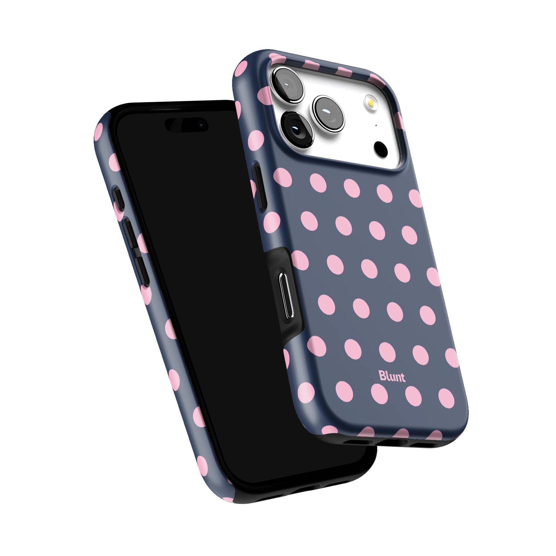 Navy Polka iPhone Case gallery - Iphone_17_Pro_6