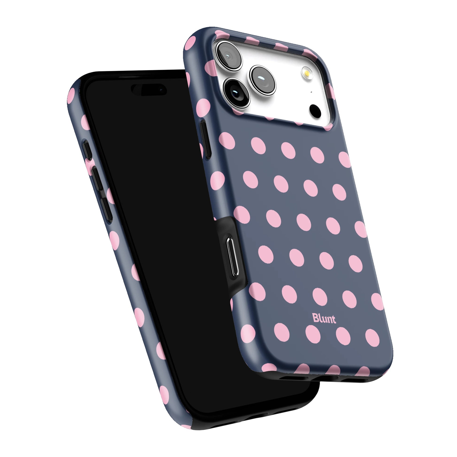 Navy Polka iPhone Case gallery - Iphone_17_Pro_Max_6