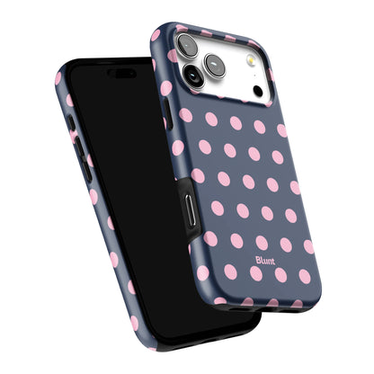 Navy Polka iPhone Case gallery - Iphone_17_Pro_Max_6