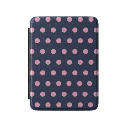 Navy Polka Kindle Case - Blunt Cases