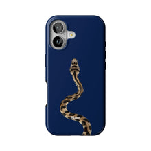 Navy Serpent iPhone Case
