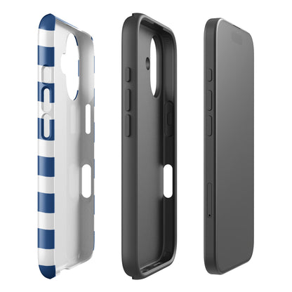 Navy Stripe iPhone Case - Blunt Cases