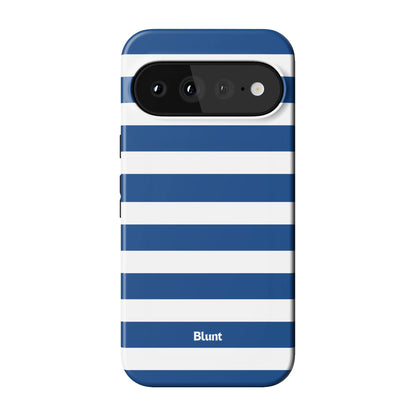 Navy Stripe Pixel Case - Blunt Cases