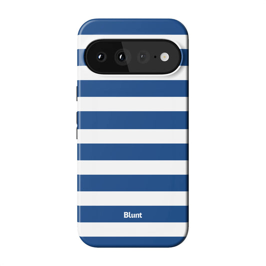Navy Stripe Pixel Case - Blunt Cases