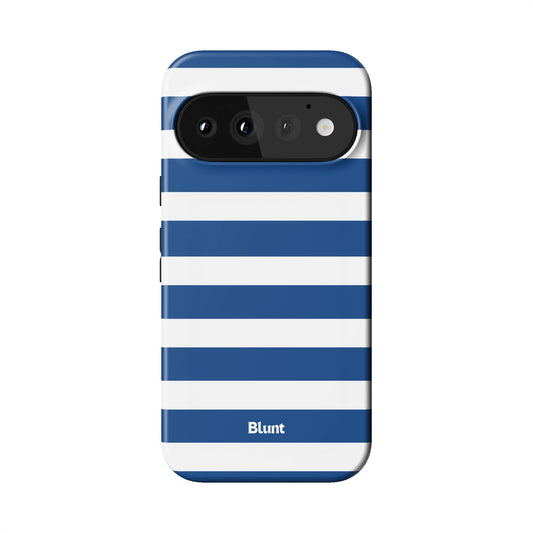 Navy Stripe Pixel Case - Blunt Cases