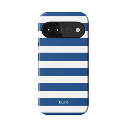 Navy Stripe Pixel Case - Blunt Cases