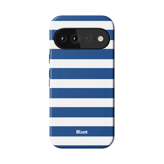 Navy Stripe Pixel Case - Blunt Cases